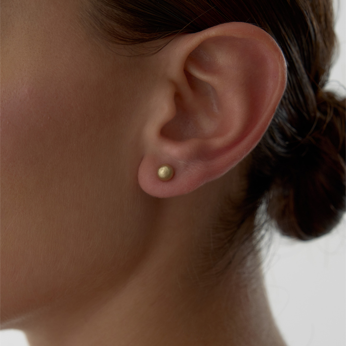 Medium Gleam Dot Küpe - Melike