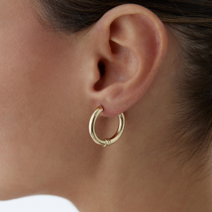 Medium Pure Circle Küpe - Tuana (1)