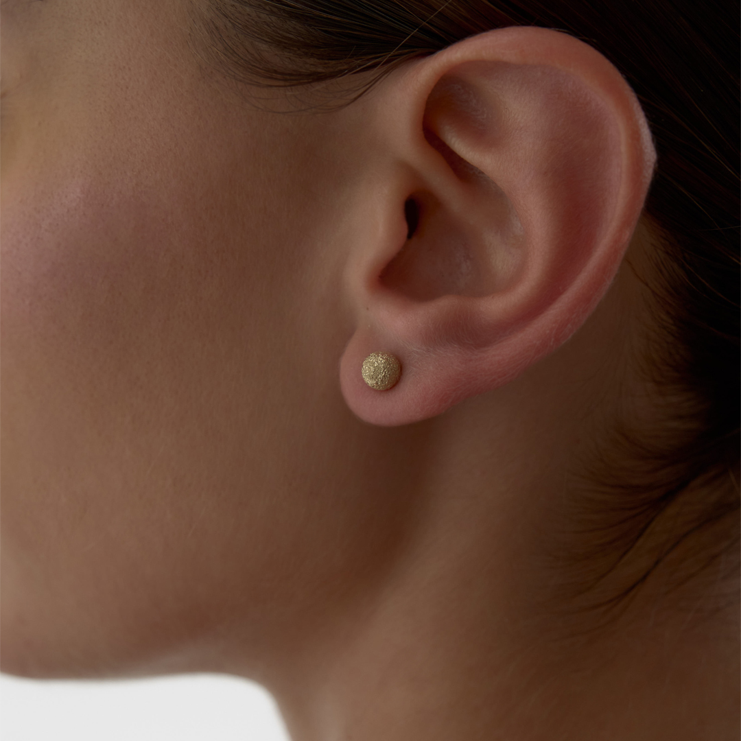 Medium Shine Dot Küpe - 2