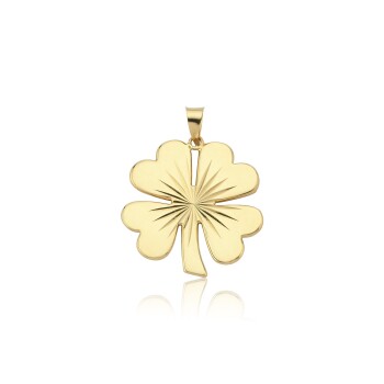 Big Yonca Kolye Ucu - Bedri Yalçın