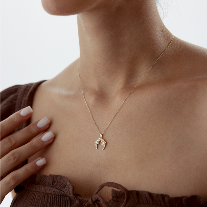 Melek Kanadı Kolye - Rayna (1)