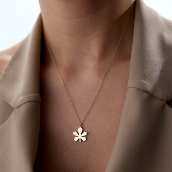 Meşe Yaprağı Kolye - Rayna