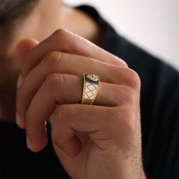 Mineli Aslan Şövalye Yüzük - Koçak (1)