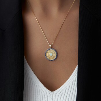 Mineli Dua Kolye - Özçelik (1)