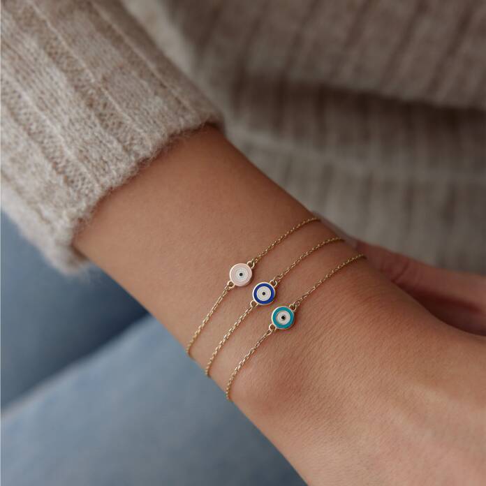Mineli Göz Bileklik - 1
