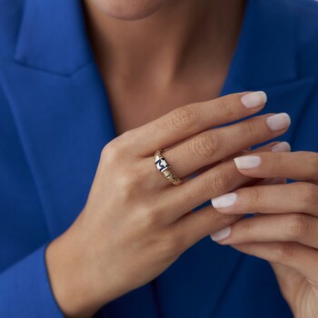 Mineli Yıldız Yüzük - Özer (1)