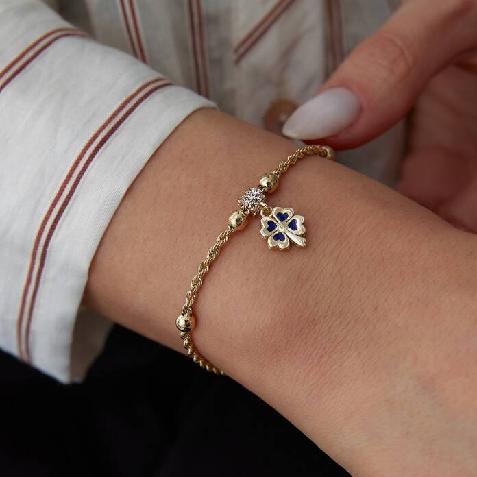 Mineli Yonca Charm Bileklik - 1