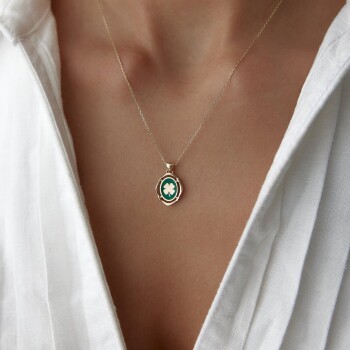 Mineli Yonca Kolye - Rayna