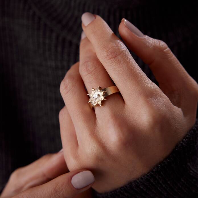 Mini Baget Güneş Yüzük - 2