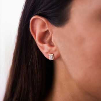 Mini Baget Küpe - Cemart