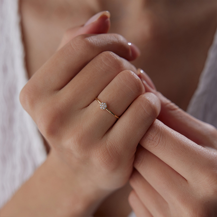 Mini Çipi Yüzük - Alen