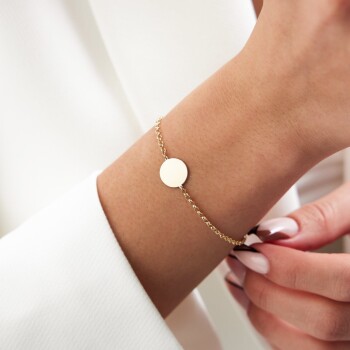 Mini Doç Plaka Bileklik - Rayna