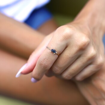 Mini Kaplumbağa Figürlü Yüzük - Alen