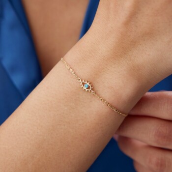 Mini Kirpik Bileklik - Rayna