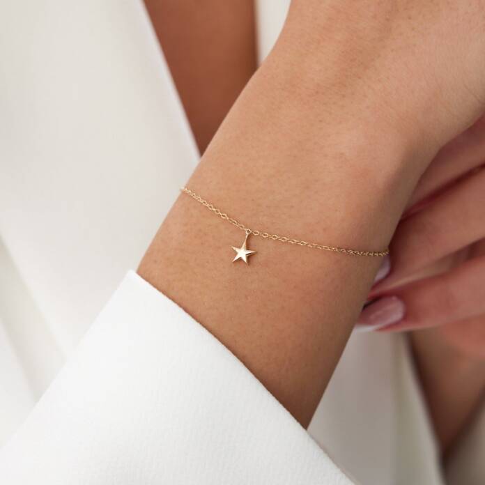 Mini Yıldız Charm Bileklik - 1