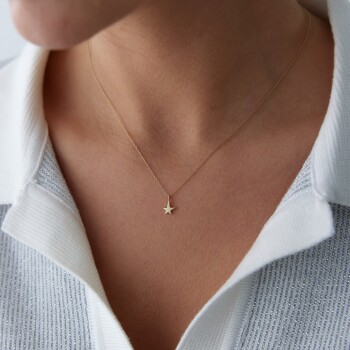 Mini Yıldız Kolye - Alen