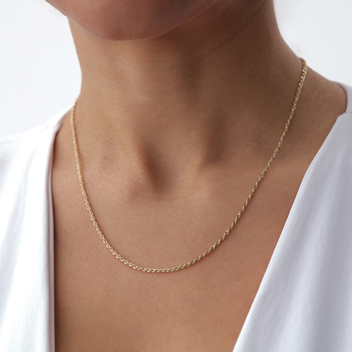 Minimal Halat Model Zincir Altın Kolye - Ahmet Özcan (1)