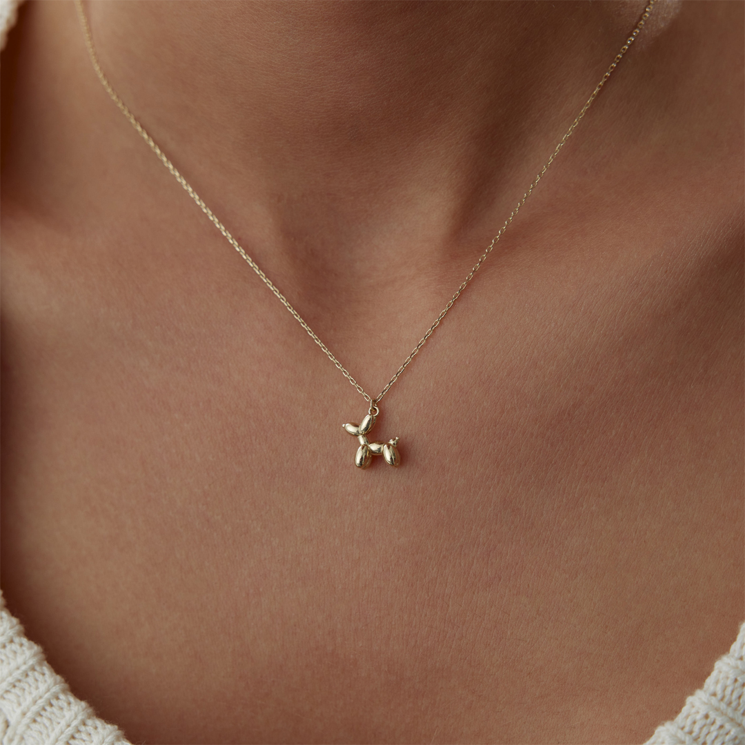 Minimal Köpek Kolye - 1