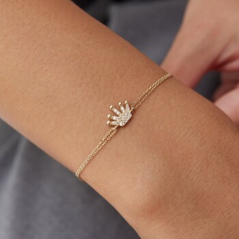 Minimal Taç Bileklik - Rayna