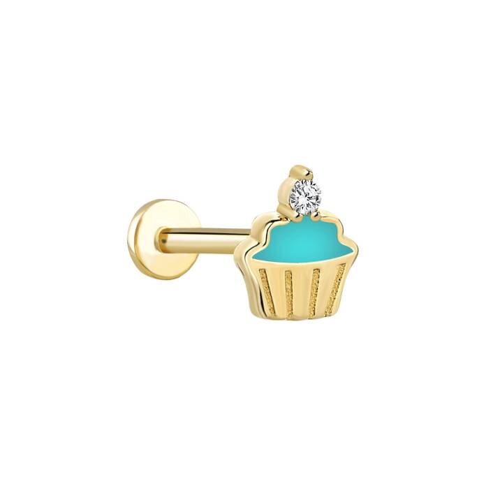 Mint Cup Kek Tragus Piercing - 1