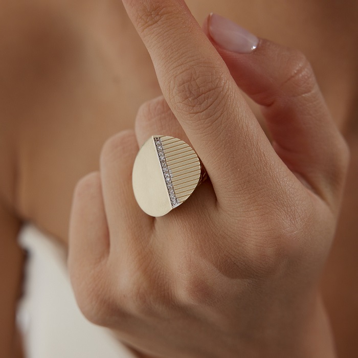 Mirror Taşlı Yüzük - Koçak (1)