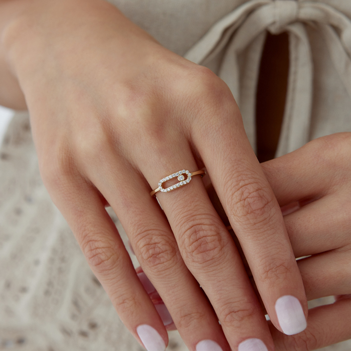 Mono Move Stone Yüzük - Rayna (1)