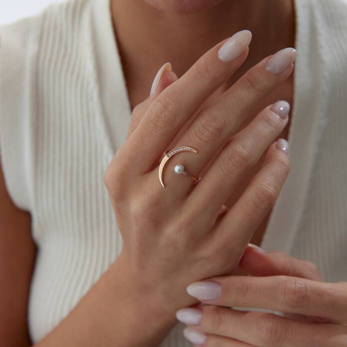 Moon İnci Yüzük - 1