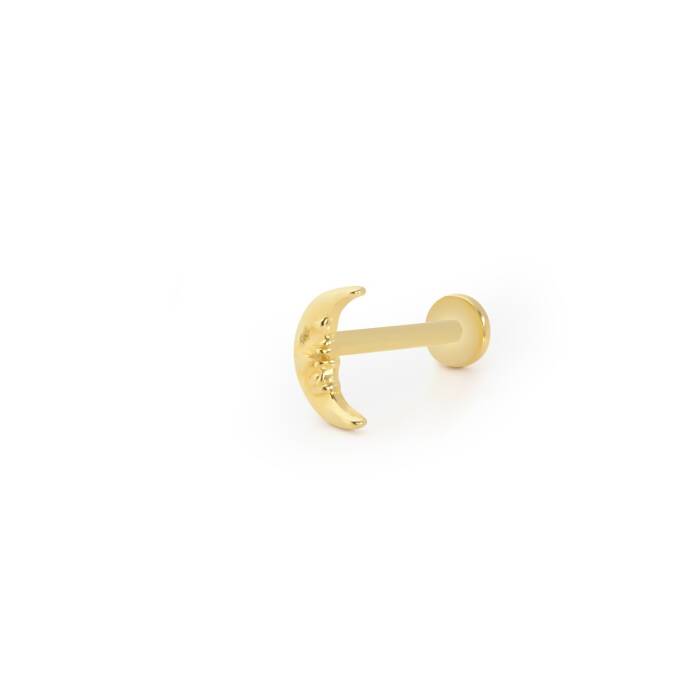 Moon Tragus Piercing - 1