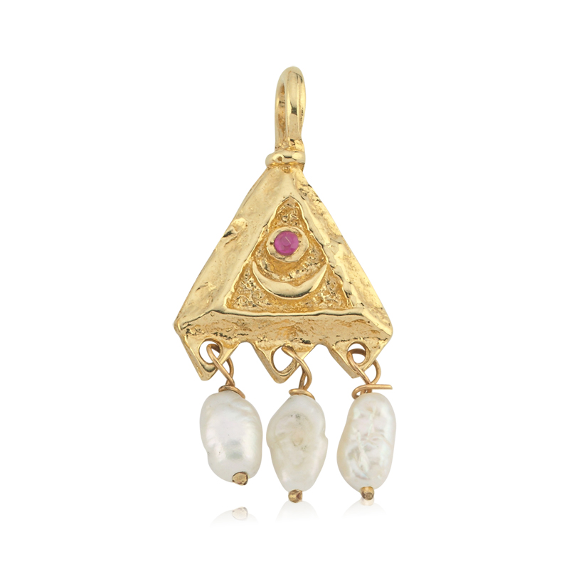 Moontri Kolye Ucu - Mavi Tuna