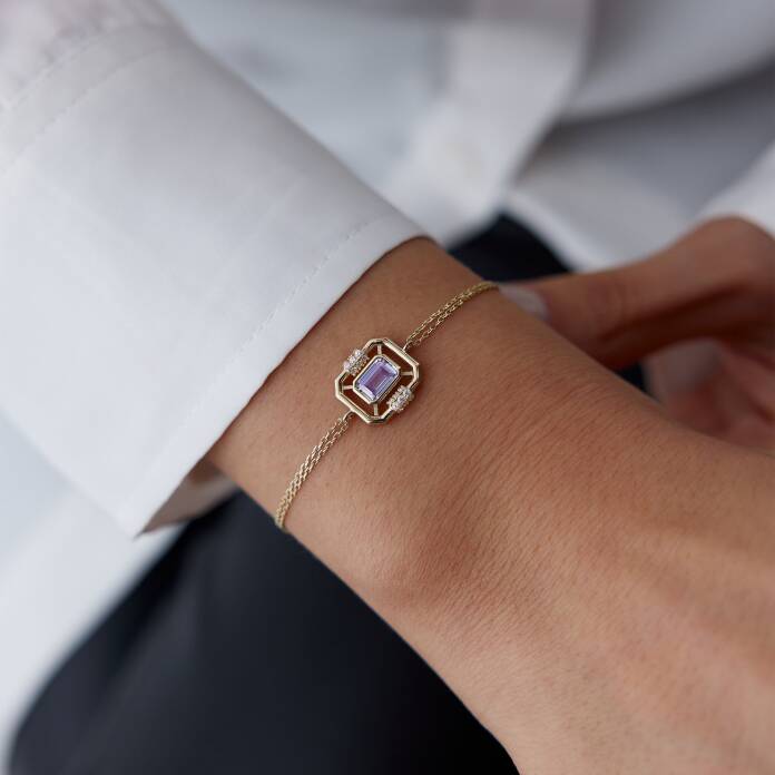 Mor Baget Bileklik - 1