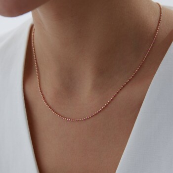 Mor Mineli Golf Zincir - Melike (1)