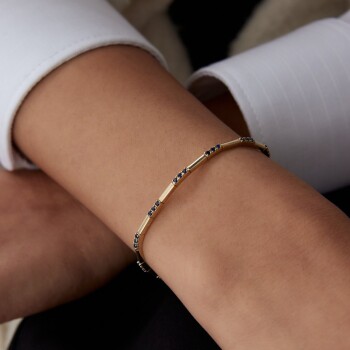 Navy Blue Rod Kadın Bileklik - Rayna