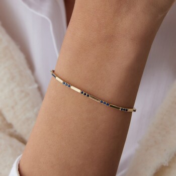 Navy Blue Rod Kadın Bileklik - Rayna (1)