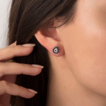 Nazar Detay Damla Küpe - CNR