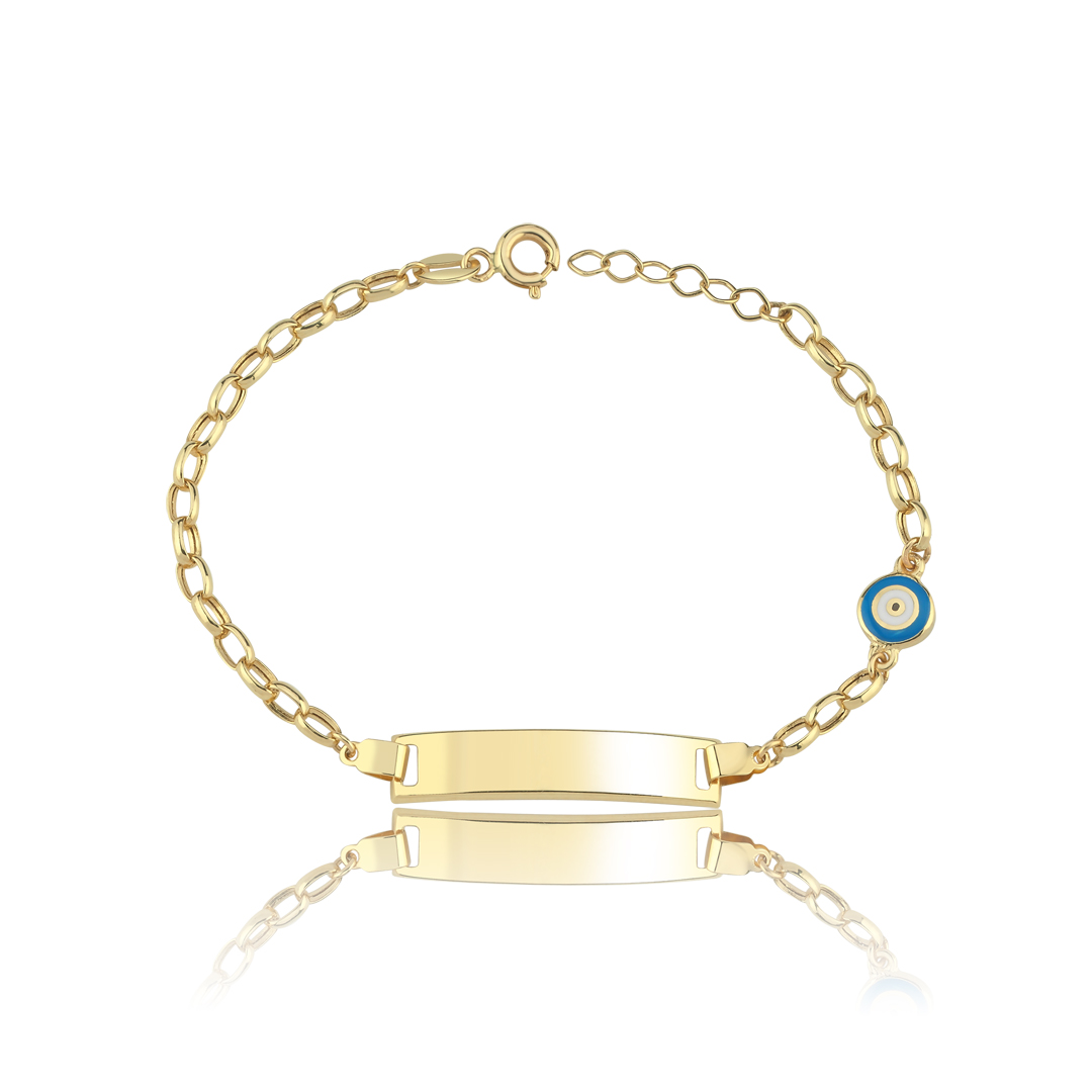 Nazar Göz Altın Bebek Künyesi - 1