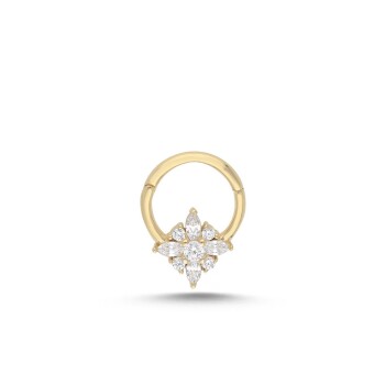 Nilüfer Taşlı Helix Piercing - Alen