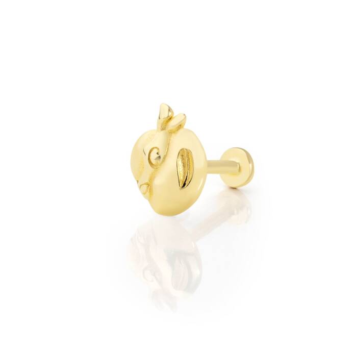 Ninja Kaplumbağa Figür Tragus Piercing - 1