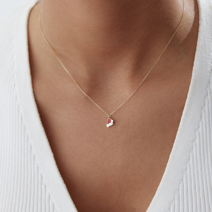 Noel Şapkası Kolye - Alen