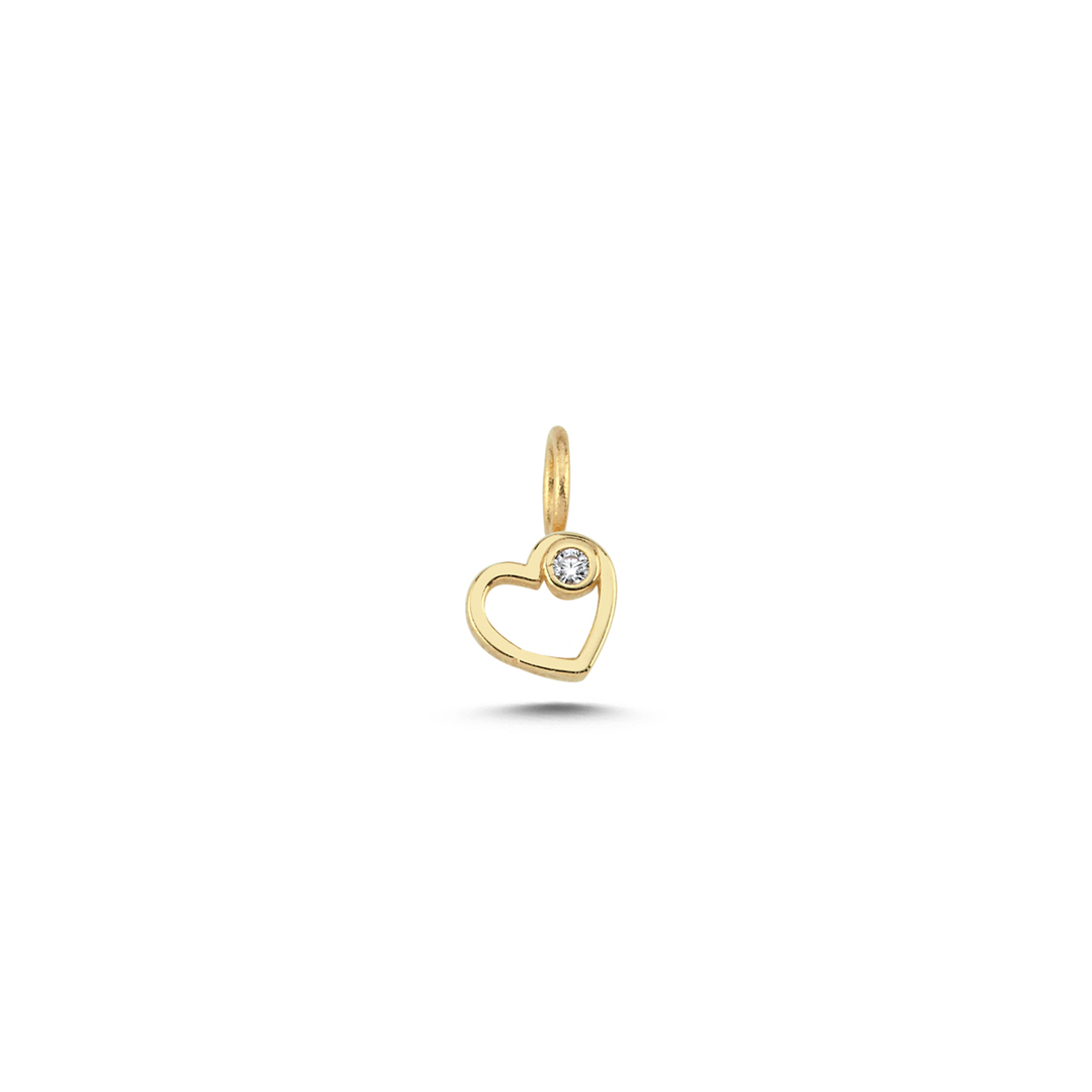 Noelia Heart Charm - 1
