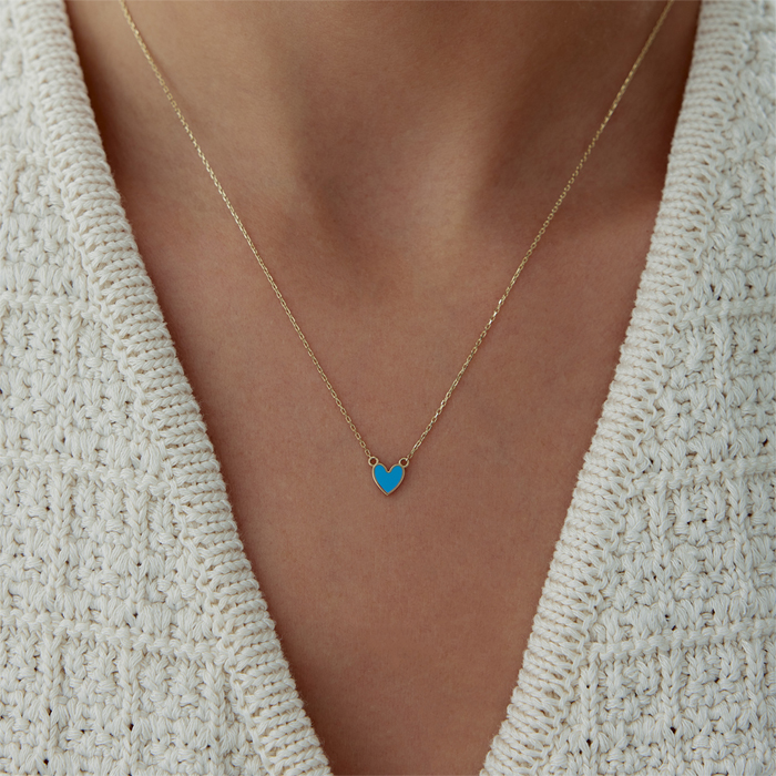 Ocean Heart Kolye - 1