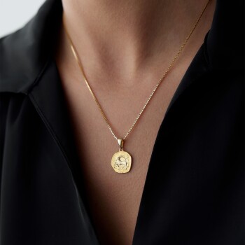 Oğlak Burcu Plaka Kolye - Koçak (1)