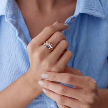 Ok Kirpik Yüzük - Rayna (1)