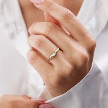 Opal Sarmal Yüzük - Rayna