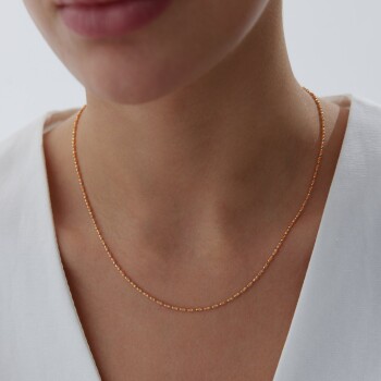 Orange Mineli Golf Zincir - Melike