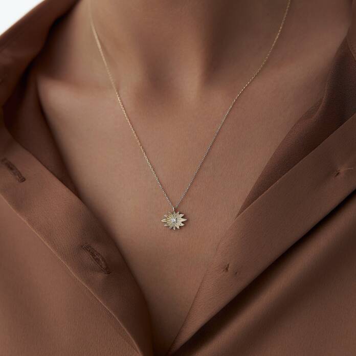 Ori Çiçek Kolye - 2