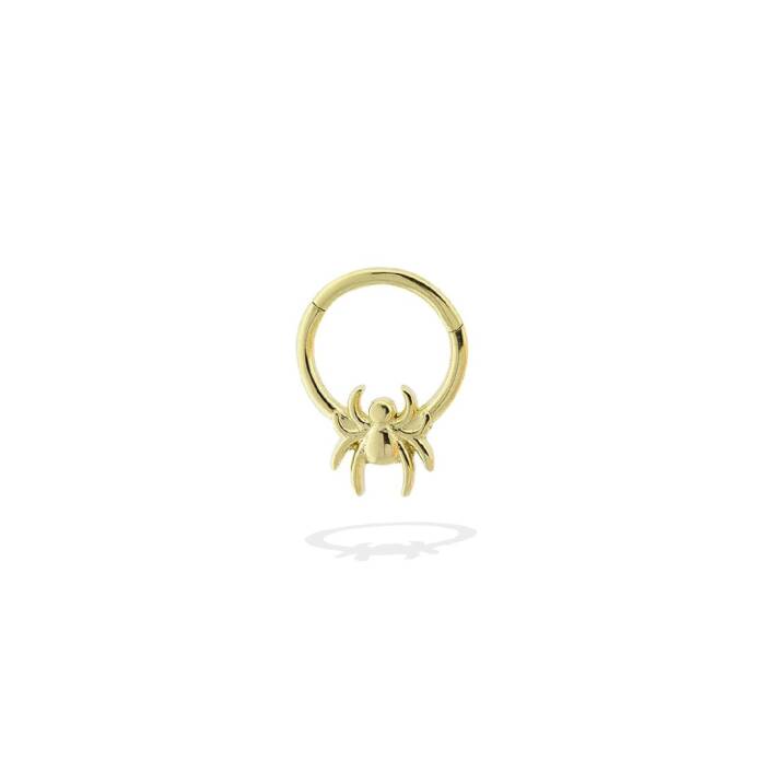 Örümcek Motifli Helix Piercing - 1