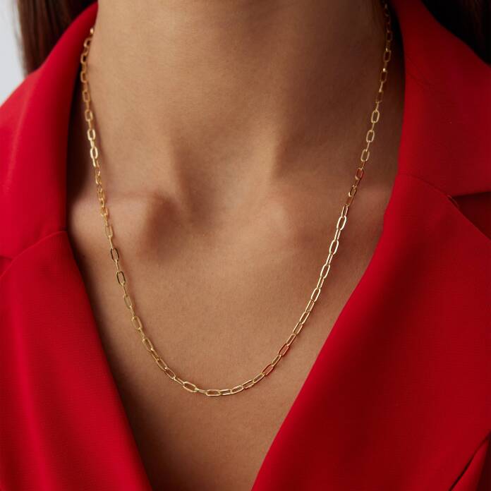 Oval Mini Ataç Zincir - 1