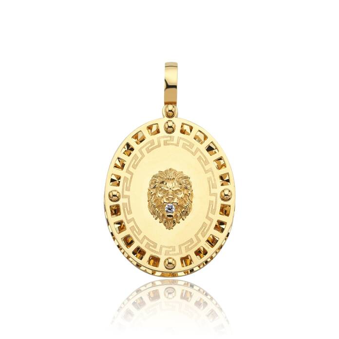 Oval Pia Kolye Ucu - 1