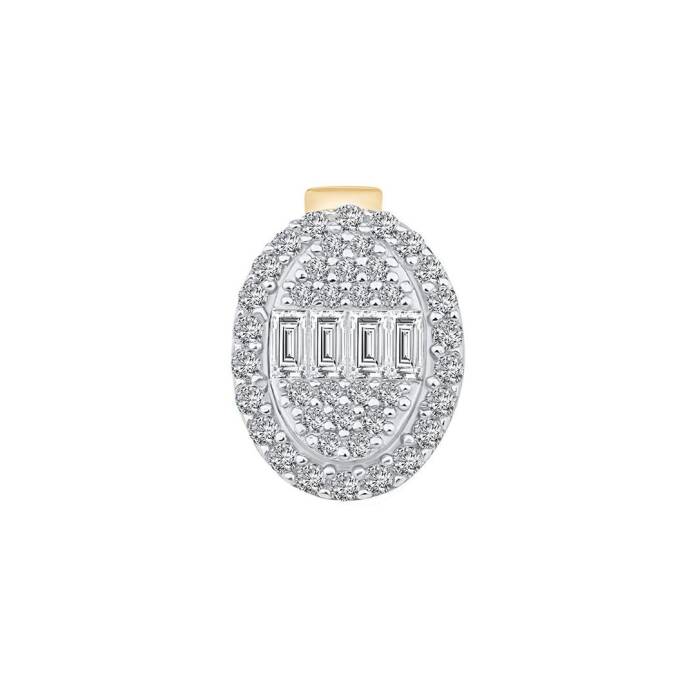 Oval Taşlı Charm - 1