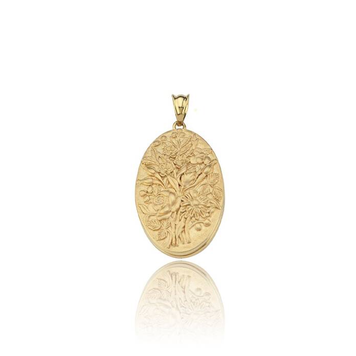 Oval Vintage Kapaklı Uç - 1